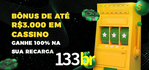 133br melhor bônus de depósito